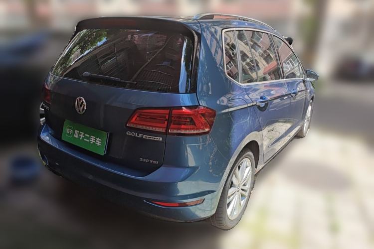 Used Volkswagen Golf Sportsvan 2016 230TSI Automatic Luxury Version Rear Right 45 Deg