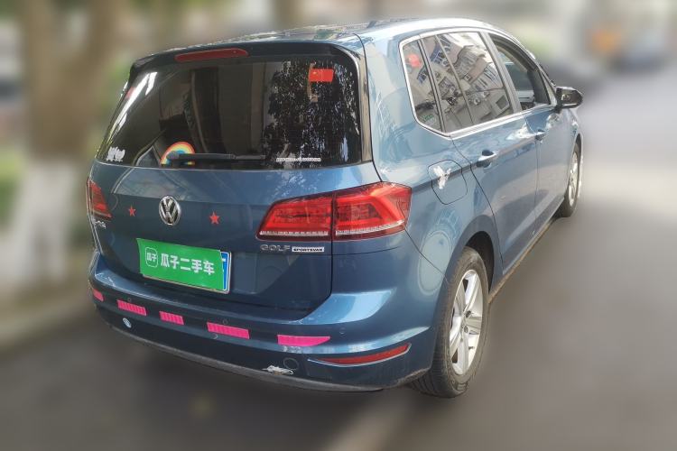 Used Volkswagen Golf Sportsvan 2016 1.6L Automatic Comfort Model Rear Right 45 Deg