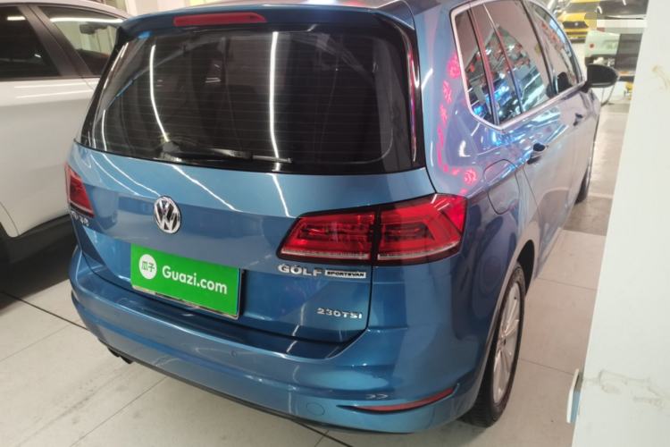 Used Volkswagen Golf Sportsvan 2016 230TSI Automatic Trend Edition Rear Right 45 Deg