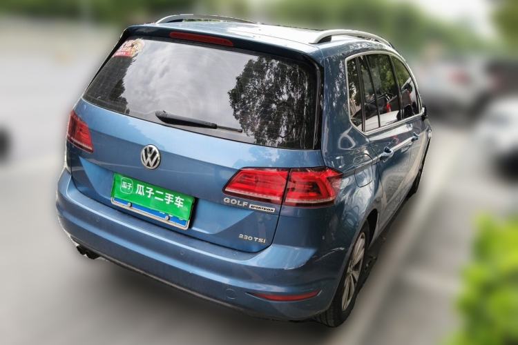 Used Volkswagen Golf Sportsvan 2016 230TSI Automatic Trend Edition Rear Right 45 Deg