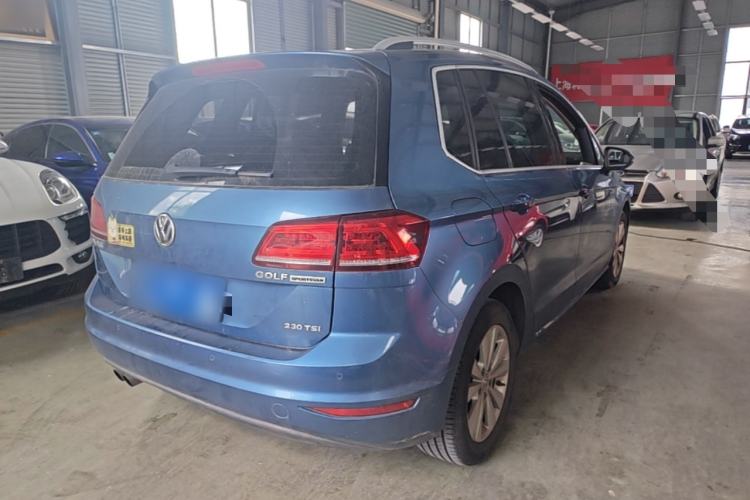 Used Volkswagen Golf Sportsvan 2016 230TSI Automatic Trend Edition Rear Right 45 Deg