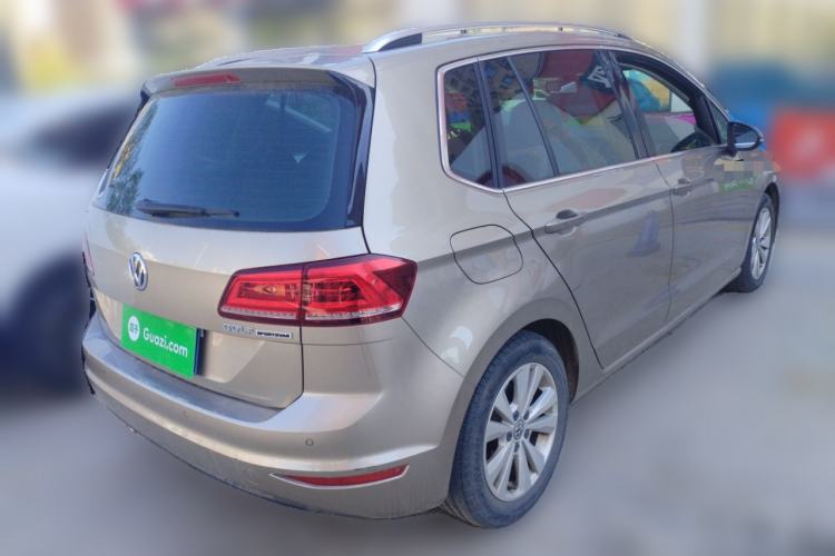 Used Volkswagen Golf Sportsvan 2016 230TSI Automatic Trend Edition Rear Right 45 Deg