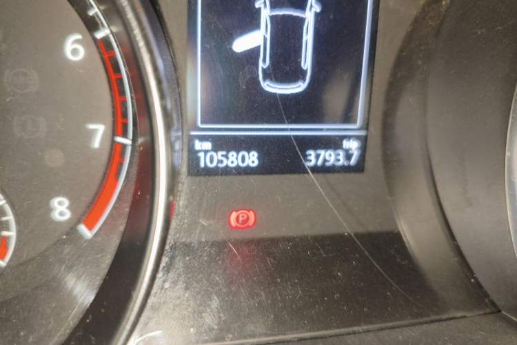 Used Volkswagen Golf Sportsvan 2016 230TSI Automatic Trend Edition Odometer Close Up