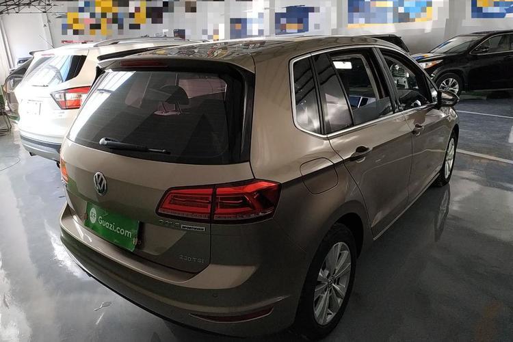Used Volkswagen Golf Sportsvan 2016 230TSI Automatic Trend Edition Rear Right 45 Deg