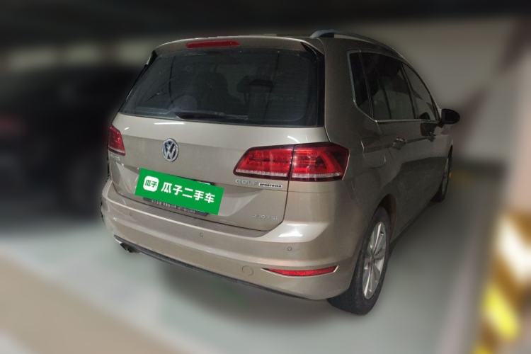 Used Volkswagen Golf Sportsvan 2016 230TSI Automatic Trend Edition Rear Right 45 Deg