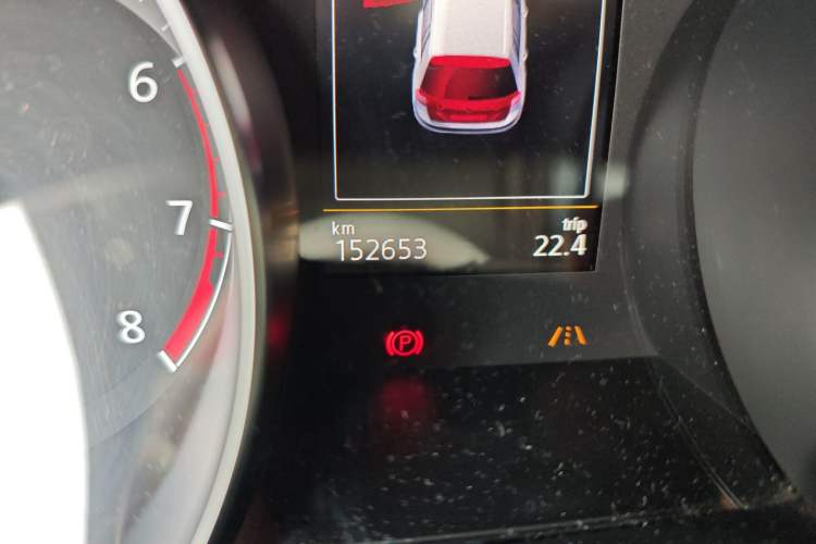 Used Volkswagen Golf Sportsvan 2016 280TSI Automatic Flagship Model Odometer Close Up