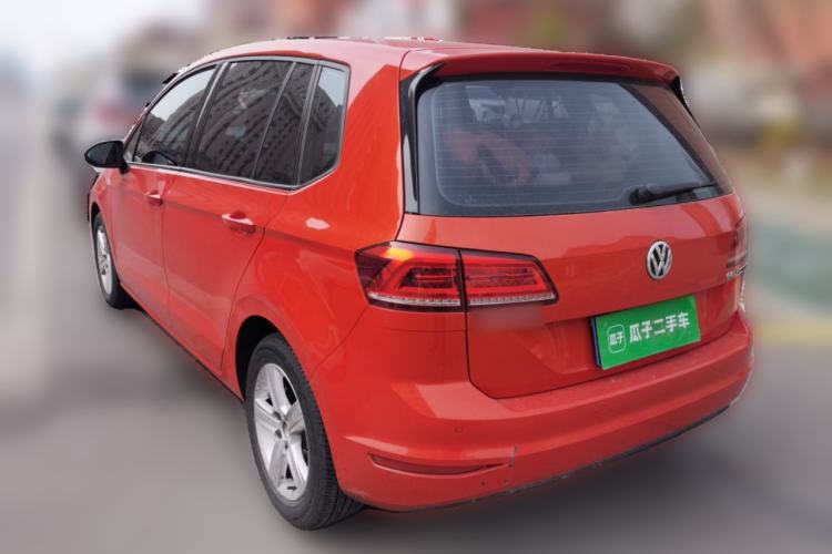 Used Volkswagen Golf Sportsvan 2016 1.6L Automatic Comfort Model Rear Left 45 Deg