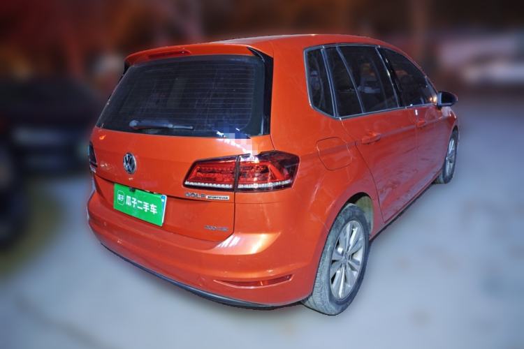 Used Volkswagen Golf Sportsvan 2016 230TSI Automatic Trend Edition Rear Right 45 Deg