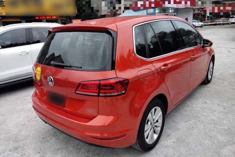 Used Volkswagen Golf Sportsvan 2016 230TSI Automatic Trend Edition Rear Right 45 Deg