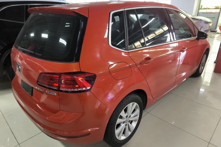 Used Volkswagen Golf Sportsvan 2016 230TSI Automatic Trend Edition Rear Right 45 Deg