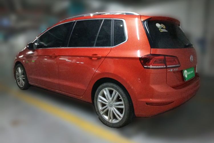 Used Volkswagen Golf Sportsvan 2016 280TSI Automatic Luxury Model Rear Left 45 Deg