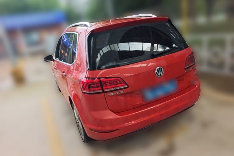 Used Volkswagen Golf Sportsvan 2016 280TSI Automatic Flagship Model Rear Left 45 Deg
