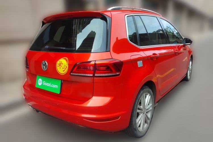 Used Volkswagen Golf Sportsvan 2016 280TSI Automatic Luxury Model Rear Right 45 Deg