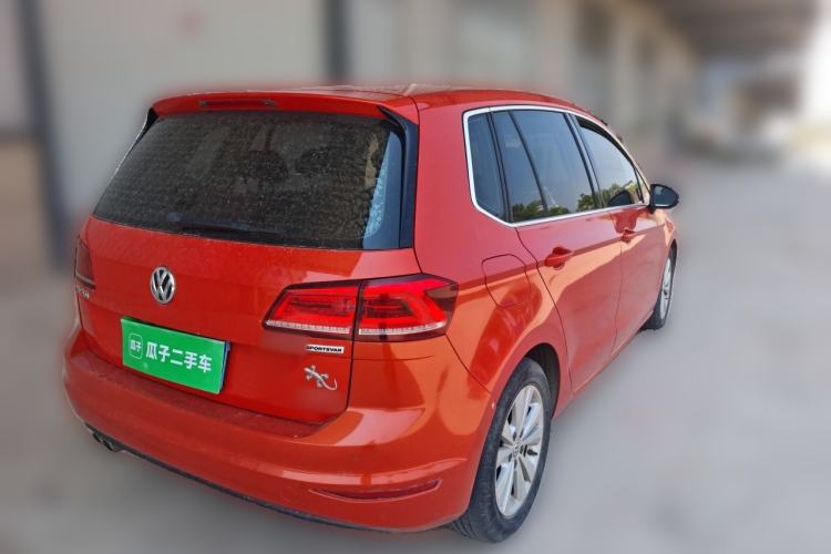 Used Volkswagen Golf Sportsvan 2016 230TSI Automatic Trend Edition Rear Right 45 Deg