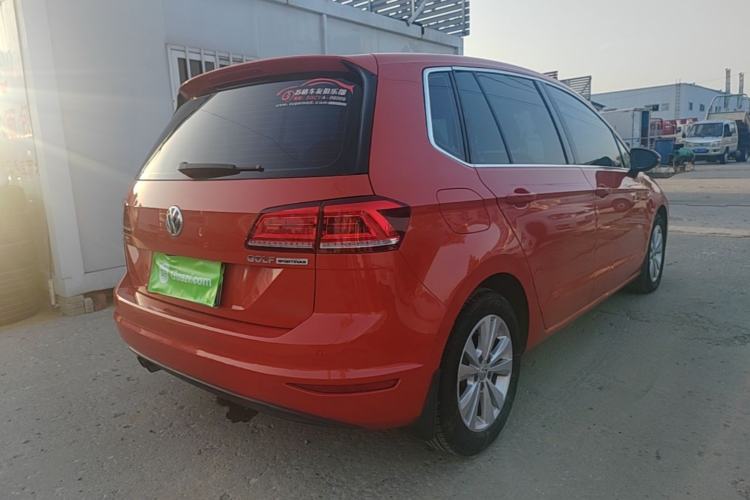 Used Volkswagen Golf Sportsvan 2016 230TSI Automatic Trend Edition Rear Right 45 Deg