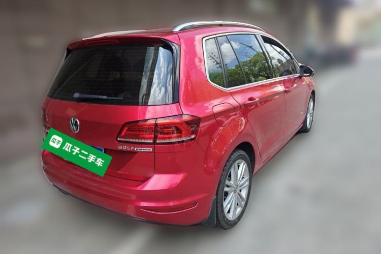 Used Volkswagen Golf Sportsvan 2016 230TSI Automatic Luxury Version Rear Right 45 Deg