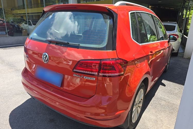 Used Volkswagen Golf Sportsvan 2016 230TSI Automatic Trend Edition Rear Right 45 Deg