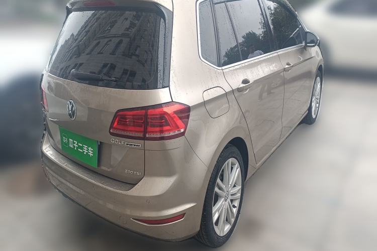 Used Volkswagen Golf Sportsvan 2016 280TSI Automatic Luxury Model Rear Right 45 Deg