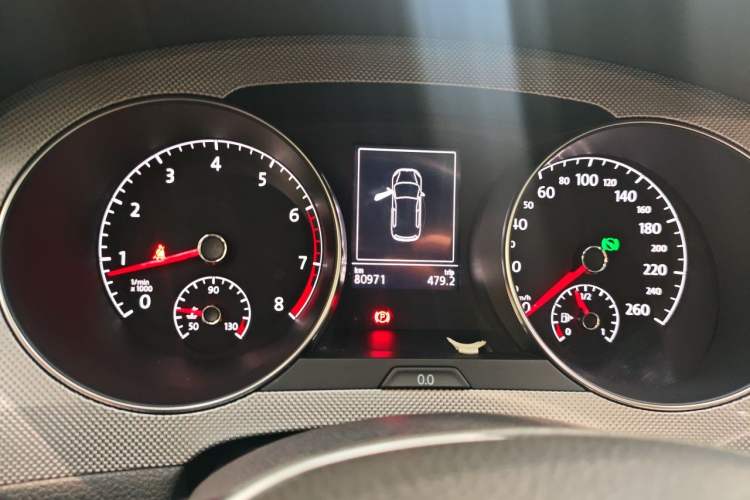 Used Volkswagen Golf Sportsvan 2016 230TSI Automatic Trend Edition Instrument Cluster