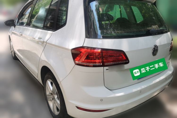 Used Volkswagen Golf Sportsvan 2016 1.6L Automatic Comfort Model Rear Left 45 Deg