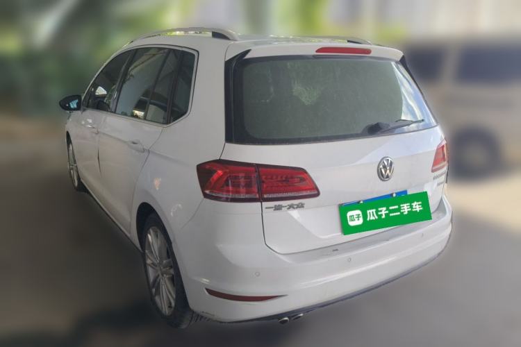 Used Volkswagen Golf Sportsvan 2016 280TSI Automatic Luxury Model Rear Left 45 Deg