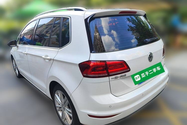 Used Volkswagen Golf Sportsvan 2016 230TSI Automatic Luxury Version Rear Left 45 Deg