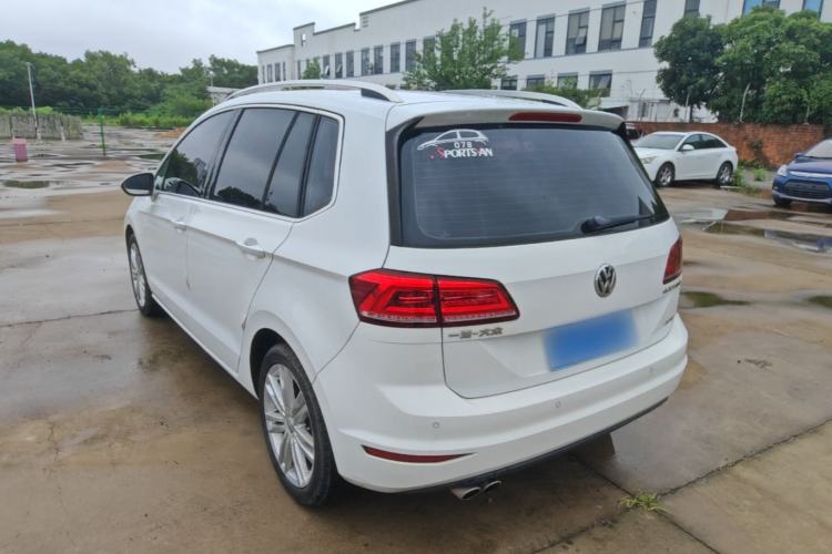 Used Volkswagen Golf Sportsvan 2016 280TSI Automatic Luxury Model Rear Left 45 Deg