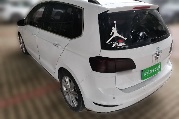 Used Volkswagen Golf Sportsvan 2016 230TSI Automatic Luxury Version Rear Left 45 Deg