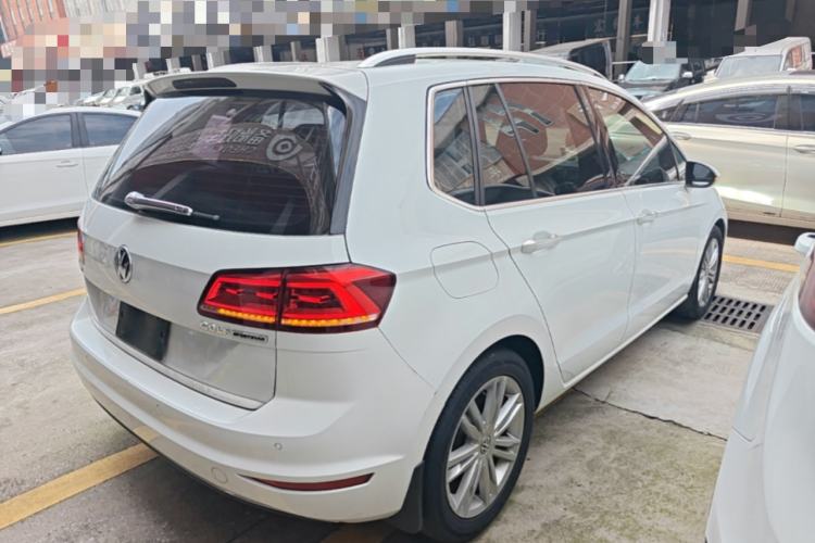 Used Volkswagen Golf Sportsvan 2016 230TSI Automatic Luxury Version Rear Right 45 Deg