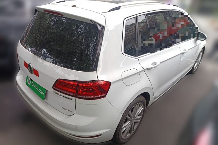 Used Volkswagen Golf Sportsvan 2016 230TSI Automatic Luxury Version Rear Right 45 Deg