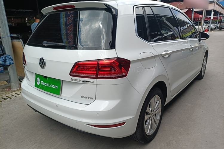 Used Volkswagen Golf Sportsvan 2016 230TSI Automatic Trend Edition Rear Right 45 Deg