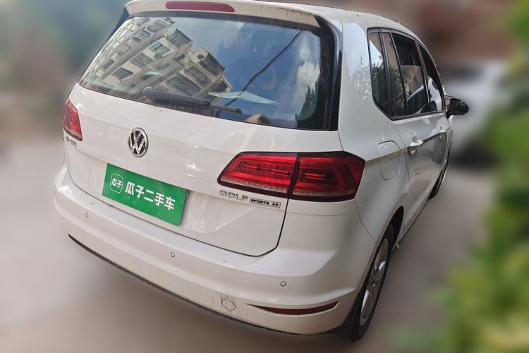 Used Volkswagen Golf Sportsvan 2016 1.6L Manual Comfort Model Rear Right 45 Deg