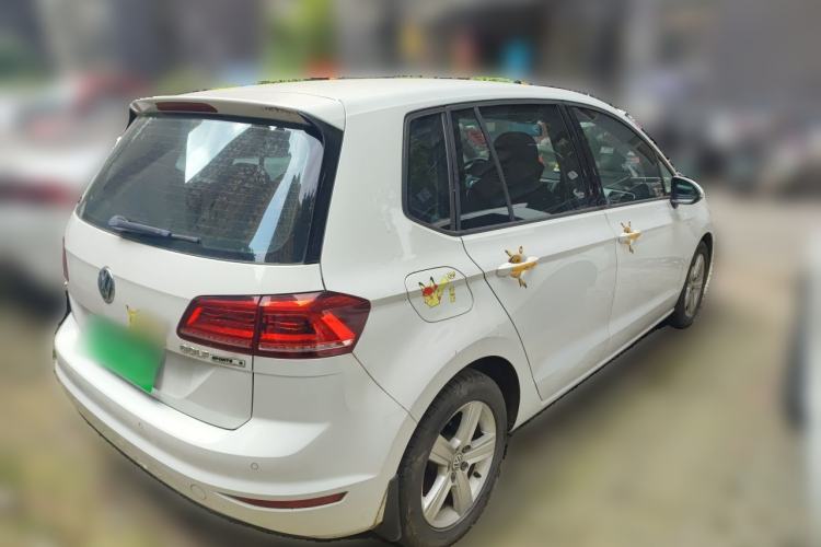 Used Volkswagen Golf Sportsvan 2016 1.6L Automatic Comfort Model Rear Right 45 Deg