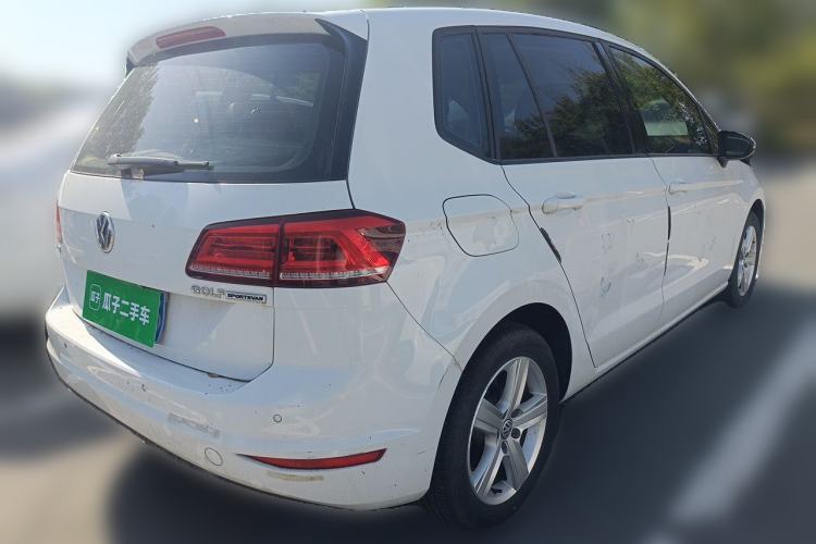 Used Volkswagen Golf Sportsvan 2016 1.6L Automatic Comfort Model Rear Right 45 Deg
