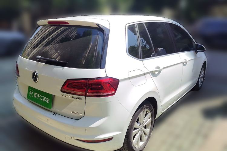 Used Volkswagen Golf Sportsvan 2016 230TSI Automatic Trend Edition Rear Right 45 Deg