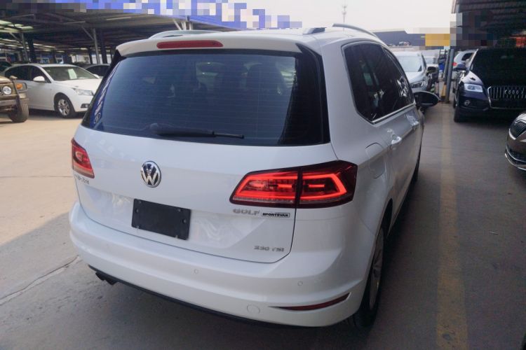 Used Volkswagen Golf Sportsvan 2016 230TSI Automatic Trend Edition Rear Right 45 Deg
