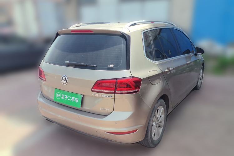 Used Volkswagen Golf Sportsvan 2016 230TSI Automatic Trend Edition Rear Right 45 Deg