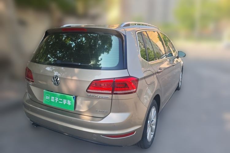 Used Volkswagen Golf Sportsvan 2016 230TSI Automatic Trend Edition Rear Right 45 Deg