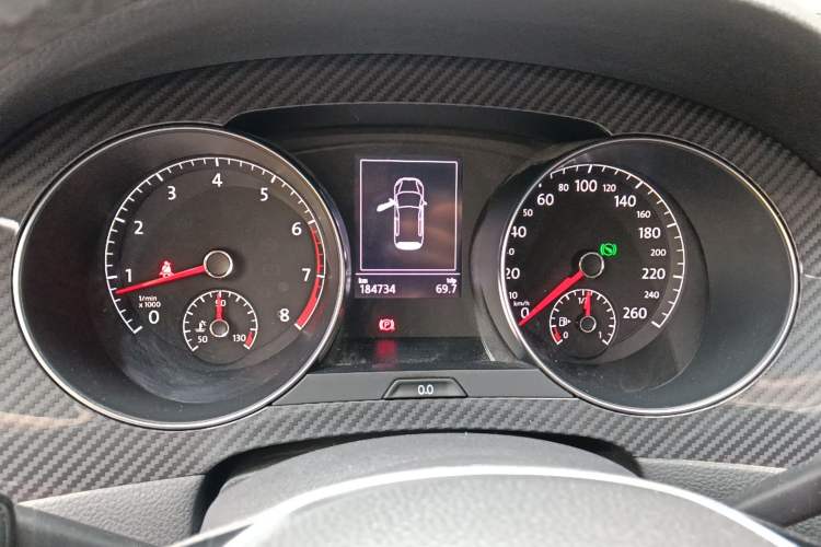 Used Volkswagen Golf Sportsvan 2018 280TSI Automatic Luxury Model Instrument Cluster