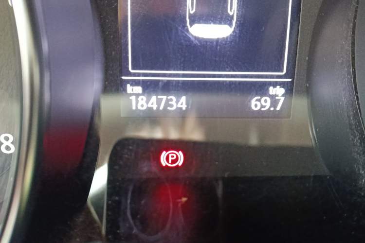 Used Volkswagen Golf Sportsvan 2018 280TSI Automatic Luxury Model Odometer Close Up