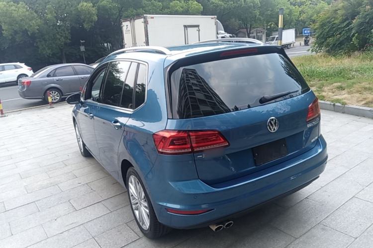 Used Volkswagen Golf Sportsvan 2018 280TSI Automatic Flagship Model Rear Left 45 Deg