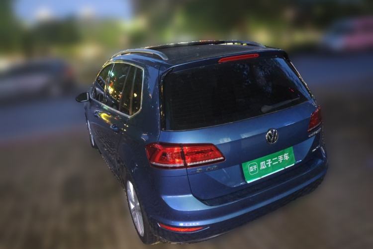 Used Volkswagen Golf Sportsvan 2018 280TSI Automatic Flagship Model Rear Left 45 Deg