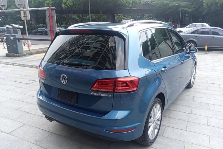 Used Volkswagen Golf Sportsvan 2018 280TSI Automatic Flagship Model Rear Right 45 Deg