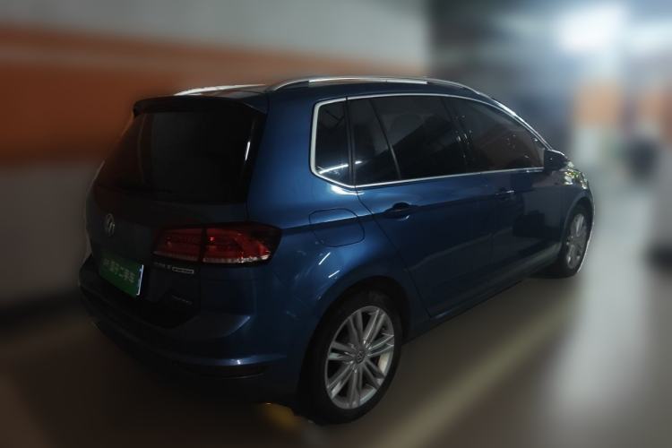 Used Volkswagen Golf Sportsvan 2018 280TSI Automatic Luxury Model Rear Right 45 Deg