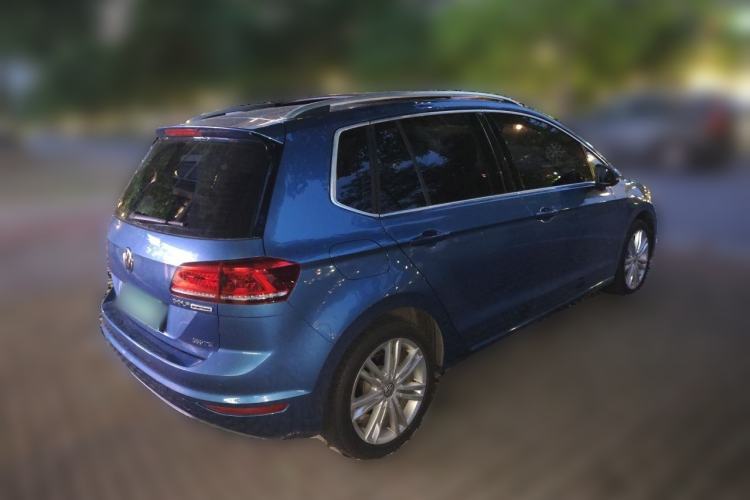 Used Volkswagen Golf Sportsvan 2018 280TSI Automatic Flagship Model Rear Right 45 Deg