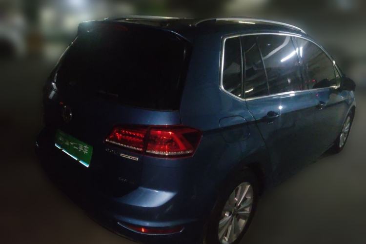 Used Volkswagen Golf Sportsvan 2018 230TSI Automatic Trend Edition Rear Right 45 Deg