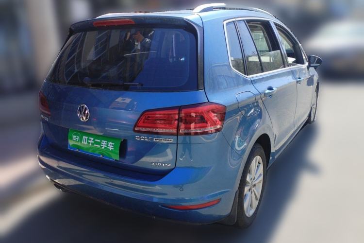 Used Volkswagen Golf Sportsvan 2018 230TSI Automatic Trend Edition Rear Right 45 Deg