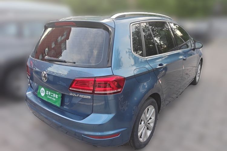 Used Volkswagen Golf Sportsvan 2018 230TSI Automatic Trend Edition Rear Right 45 Deg