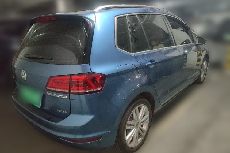 Used Volkswagen Golf Sportsvan 2018 280TSI Automatic Luxury Model Rear Right 45 Deg