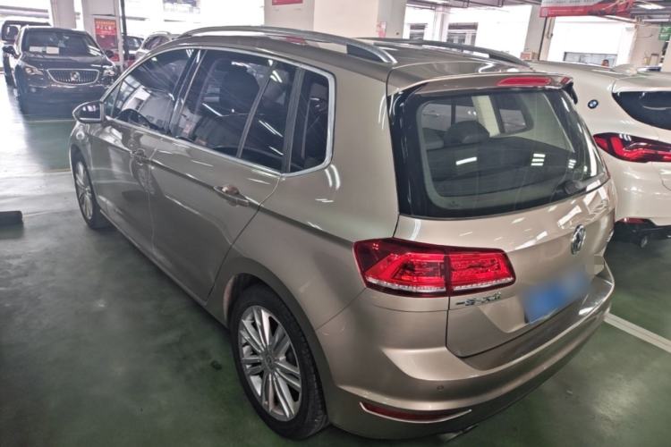 Used Volkswagen Golf Sportsvan 2018 280TSI Automatic Luxury Model Rear Left 45 Deg